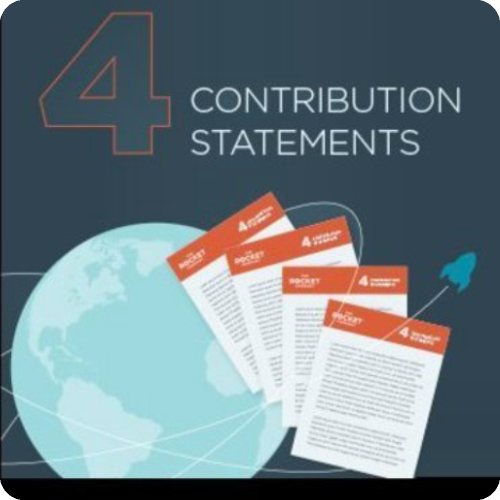Contribution statements samples