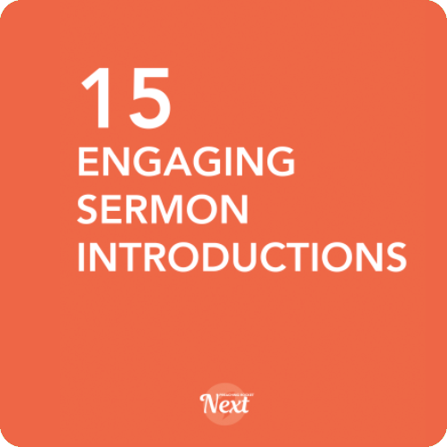 15 engaging sermon introductions