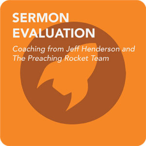sermon evaluation with jeff henderson