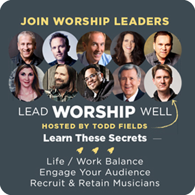 lead worship well with todd fields the rocket company