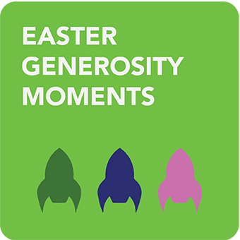 easter generosity moments