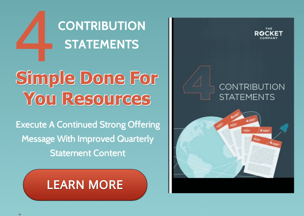 4 Contribution Statements Samples